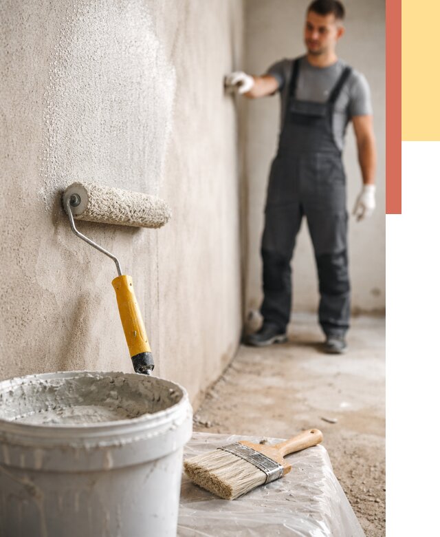 Нанесение бетоноконтакта на стены в Североуральске от 4326 руб. быстро и недорого | ОТДЕЛОЧНИК-Сву