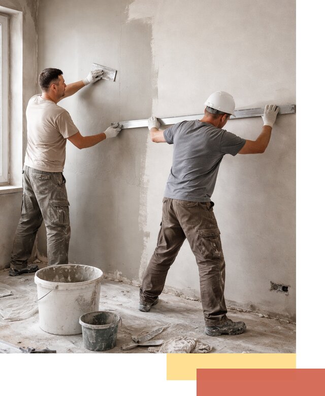 Штукатурка стен под покраску в Североуральске качественно и быстро