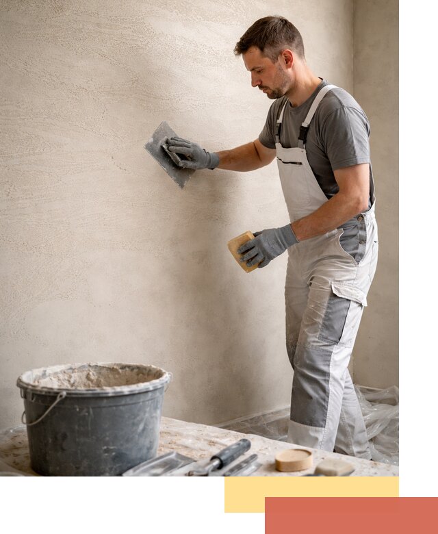 Декоративная штукатурка травертин в Североуральске для стен и потолков