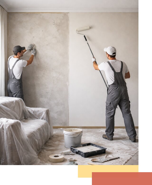 Покраска стен антивандальной краской в Североуральске