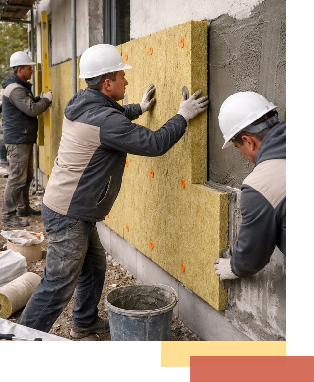 Утепление стен минватой в Североуральске — тепло и звукоизоляция