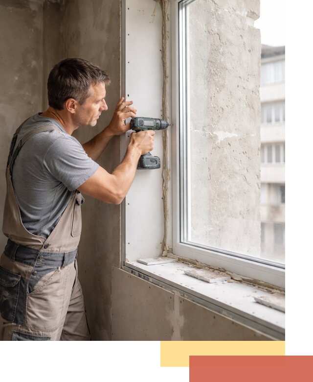 Монтаж гипсокартонных откосов в Североуральске под ключ