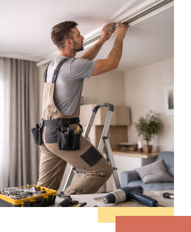 Ремонт натяжных потолков в Североуральске — качественно и оперативно