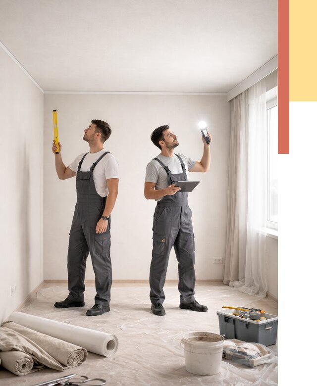 Отделка потолка в Североуральске недорого от 773 руб/м2 | Услуги ОТДЕЛОЧНИК-Сву